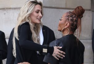 Paris e Janet Jackson se reúnem no evento de Paris Fashion Week