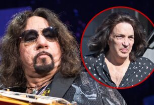 Paul Stanley pega pacote em Los Angeles dias após a morte de Ace Frehley