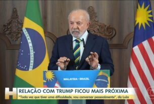 Postagem de Eduardo Bolsonaro minimizando reunião Lula-Trump tem reações negativas