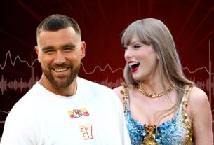 Travis Kelce aborda 'Wood', Song Tribute Tribute de Taylor Swift