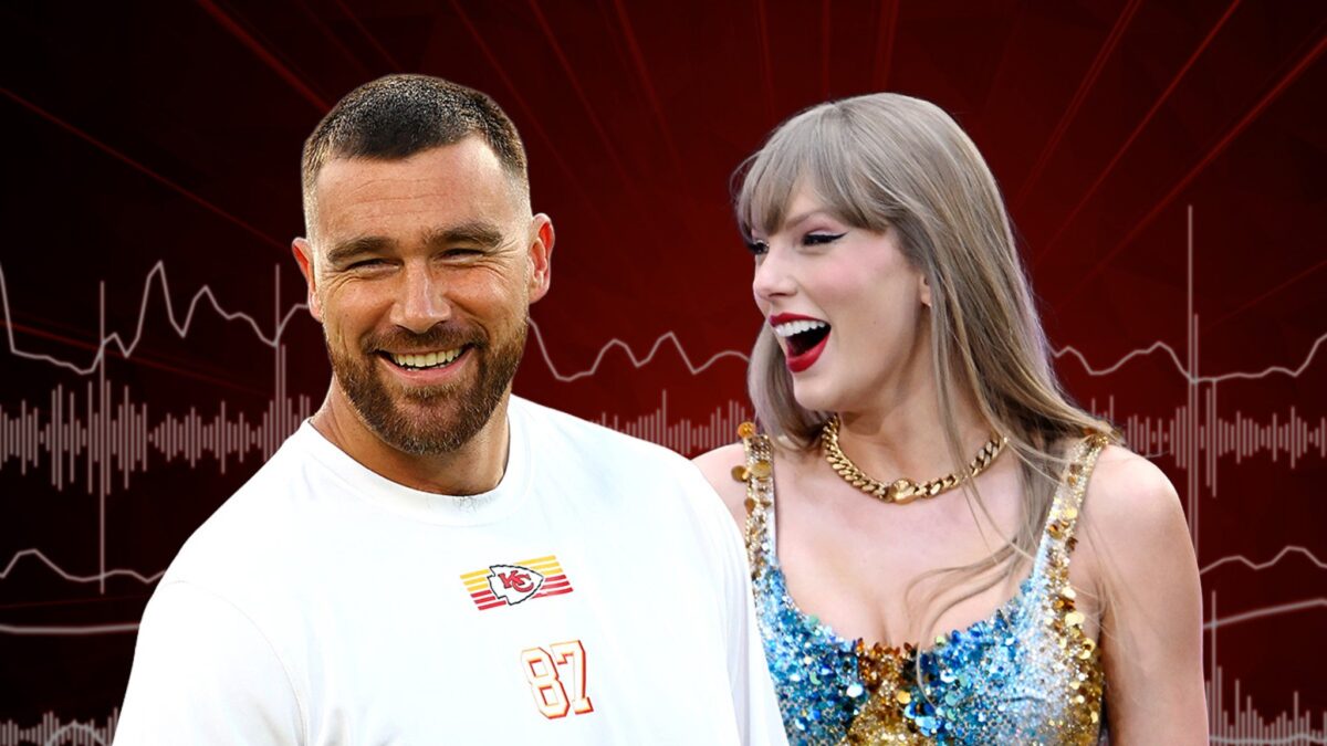 Travis Kelce aborda 'Wood', Song Tribute Tribute de Taylor Swift