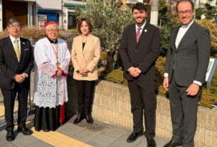 A oliveira da Expo de Osaka, um presente que cria raízes no futuro