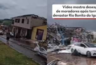 autoridades prestam solidariedade a moradores de cidade destruída
