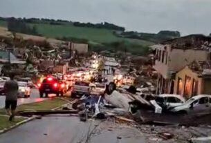 Ciclone causa destruição e deixa 4 mortos e 400 feridos no Paraná