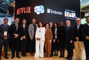 Embratur e Netflix lançam guia turístico do Brasil na WTM Londres