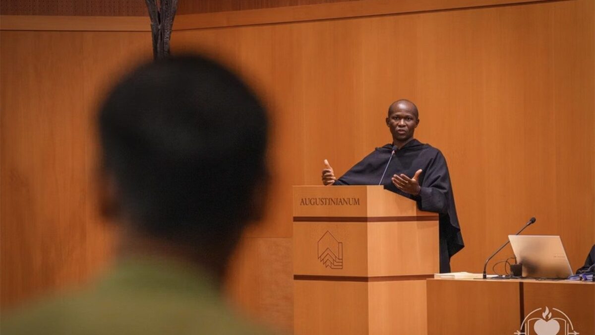 O agostiniano Pe. Daleng é o novo vice-regente da Casa Pontifícia