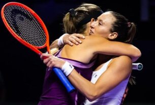 Stefani garante Brasil pela 1ª vez em decisão feminina do WTA Finals