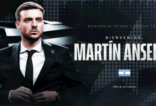 Botafogo anuncia contratação do técnico Martín Anselmi