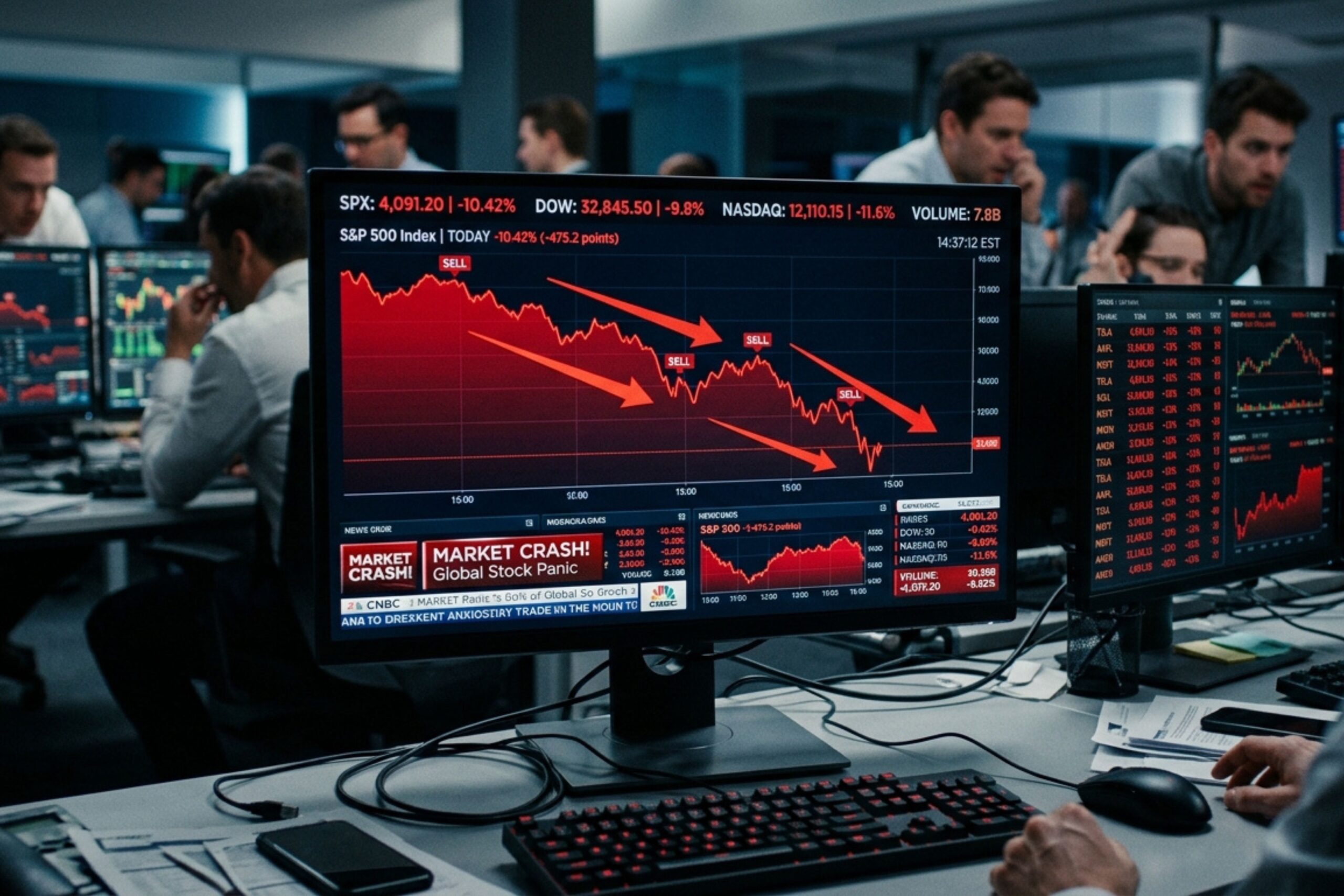 Mercado em Queda: O Que a Bolsa, o Dólar e o Petróleo Ensinam Sobre Resiliência Financeira