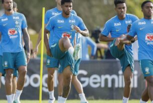 Seleção: Ancelotti lidera 1º treino com grupo completo na Austrália