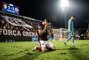 Resiliência grená em SC: Ferroviária busca empate contra o Brusque por 1 a 1 e sustenta a liderança isolada do Grupo C na Série C
