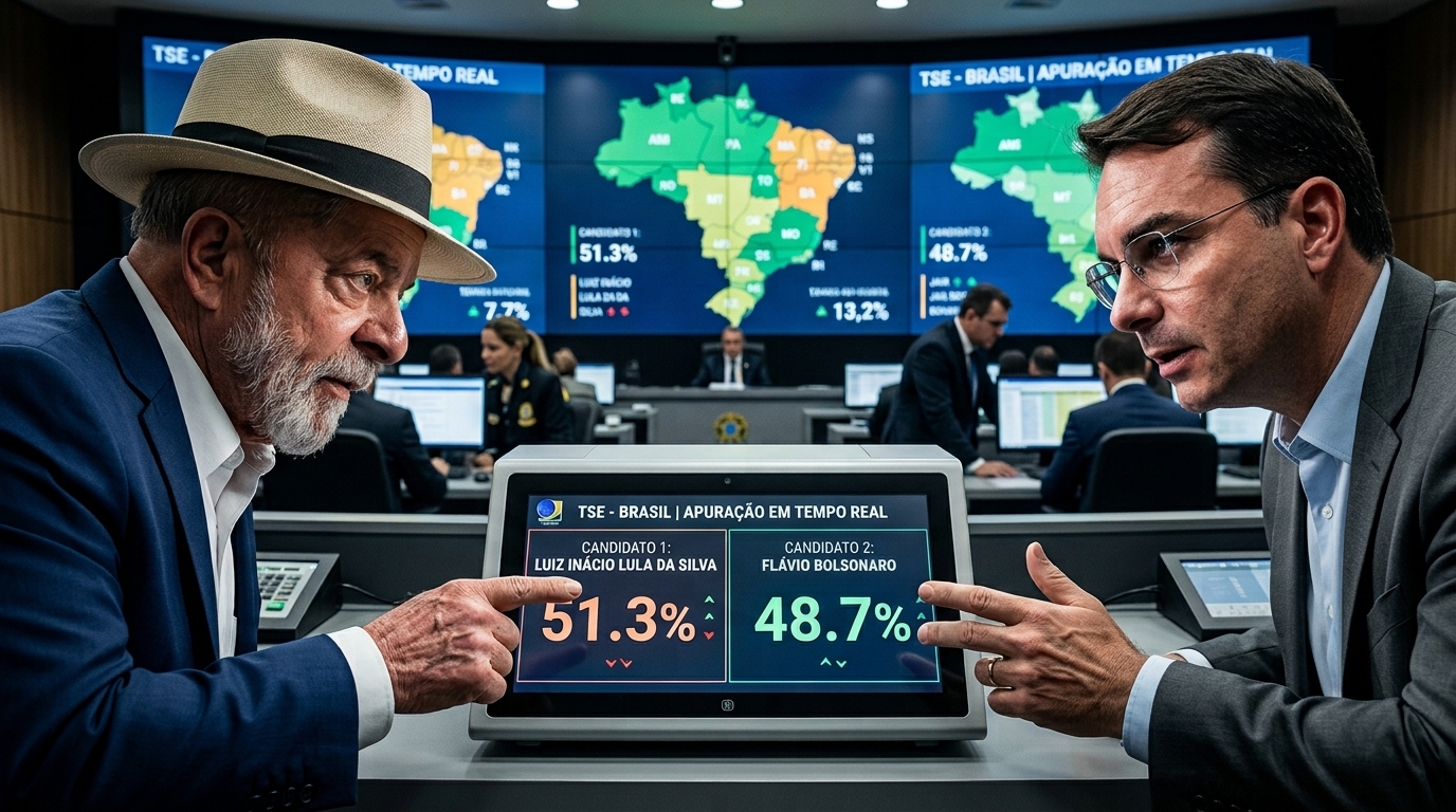 AtlasIntel: Lula Lidera Disputa Presidencial no 1º Turno e Retoma Vantagem Numérica Sobre Flávio Bolsonaro nas Projeções de 2º Turno AtlasIntel: Lula Lidera Disputa Presidencial no 1º Turno e Retoma Vantagem Numérica Sobre Flávio Bolsonaro nas Projeções de 2º Turno