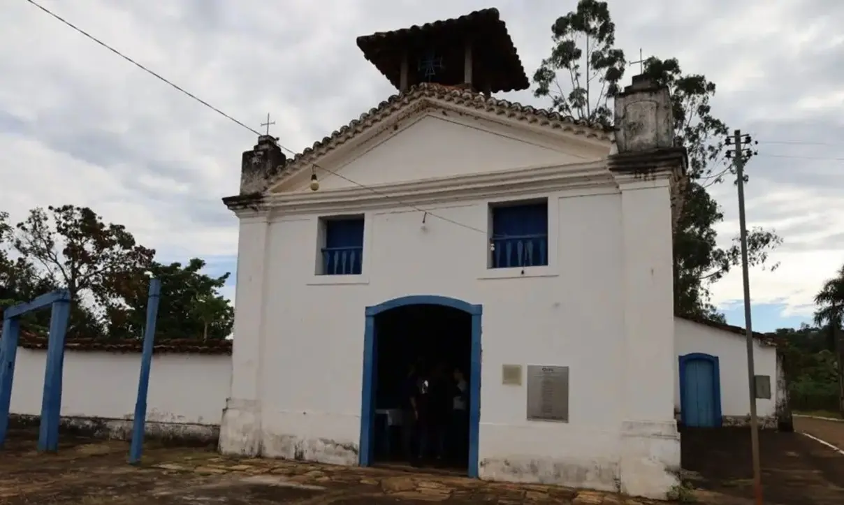 300 anos: igreja mais antiga de Goiás passa por restauração; fotos 300 anos: igreja mais antiga de Goiás passa por restauração; fotos